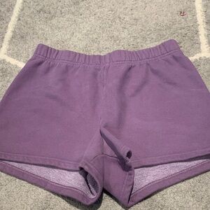 077- TNA Women's Athletic Shorts in Purple